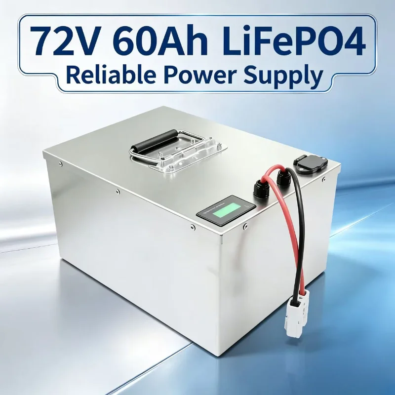 72V LiFePO4 Battery 60Ah, Blue - 72V 60Ah Lifepo4 Battery Pack 评论和价格